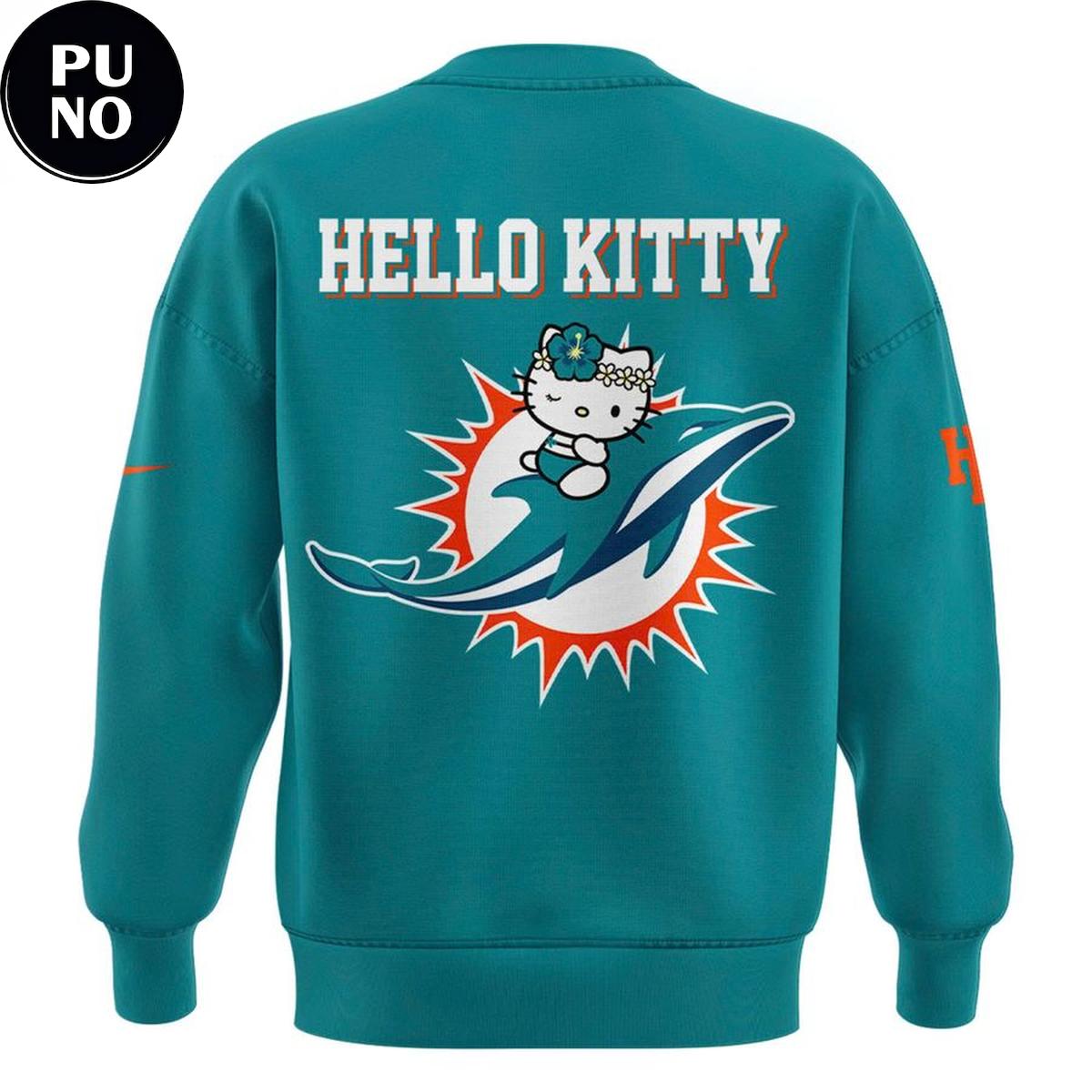 Miami Dolphins x Hello Kitty Night 2026 Hoodie T-Shirt