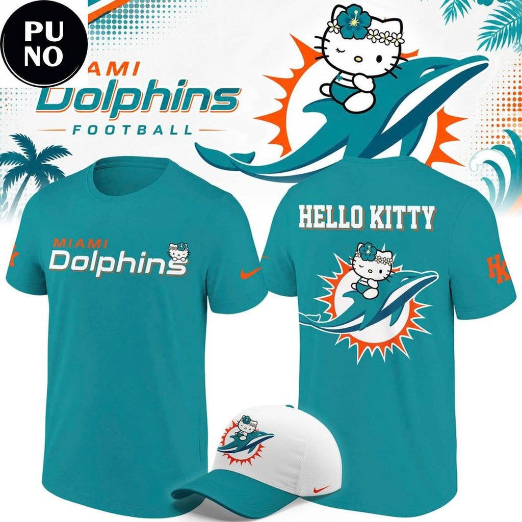 Miami Dolphins x Hello Kitty Night 2026 Hoodie T-Shirt