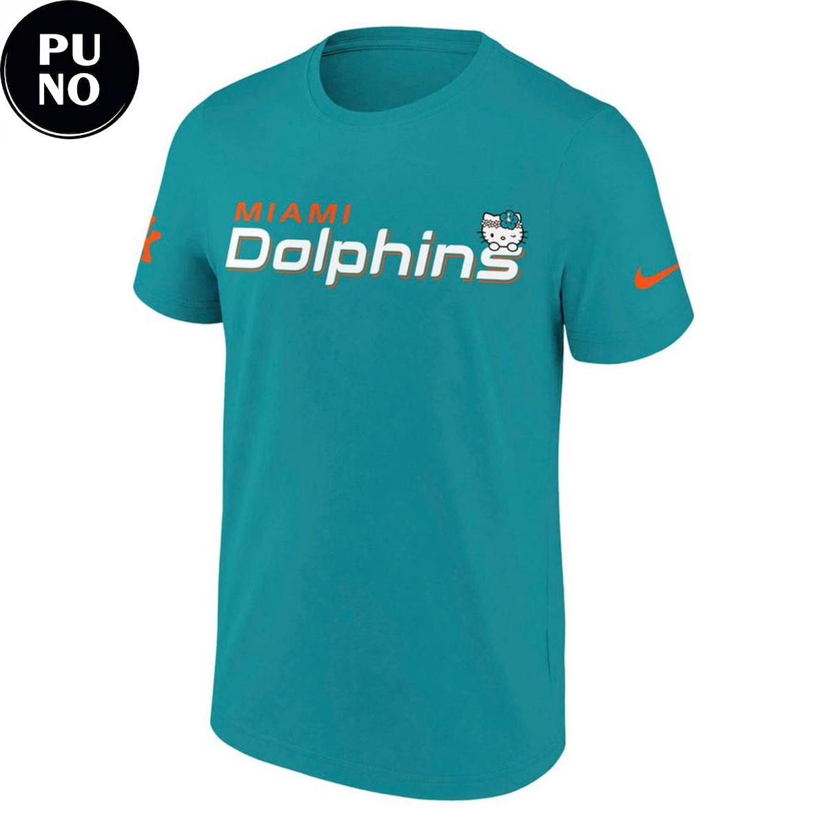 Miami Dolphins x Hello Kitty Night 2026 Hoodie T-Shirt