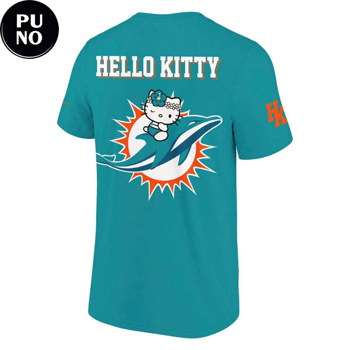 Miami Dolphins x Hello Kitty Night 2026 Hoodie T-Shirt