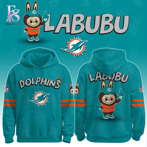 Miami Dolphins x Labubu Hoodie