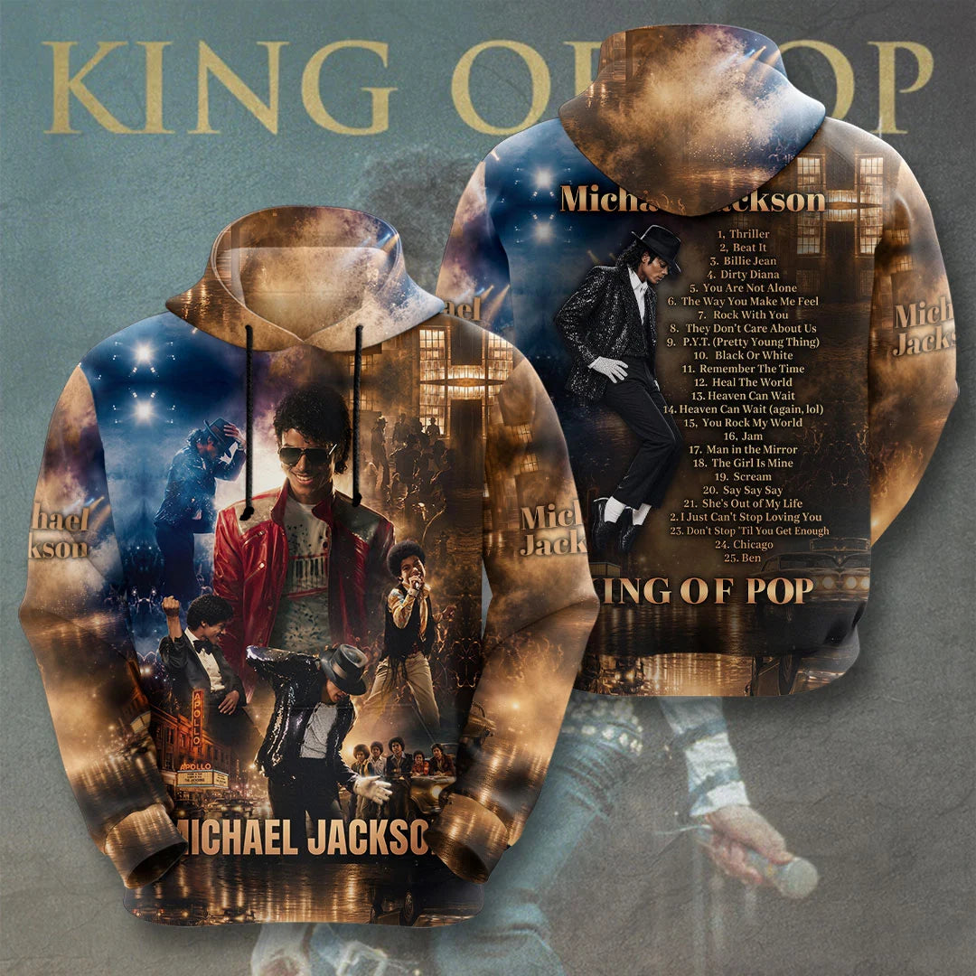 Michael Jackson 3D Apparel – TMTHU9561