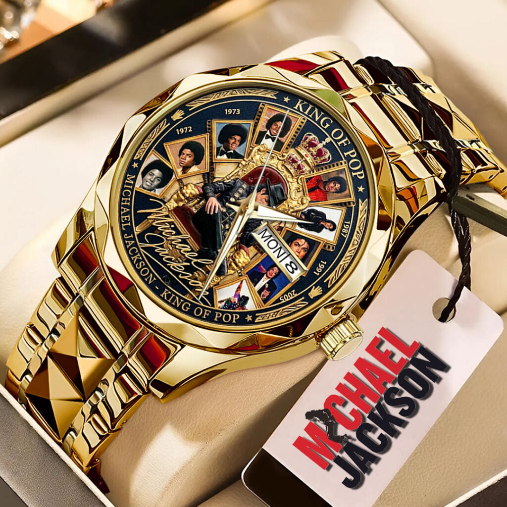 Michael Jackson Alloy Luxury Quartz Watch - TMTHU6122