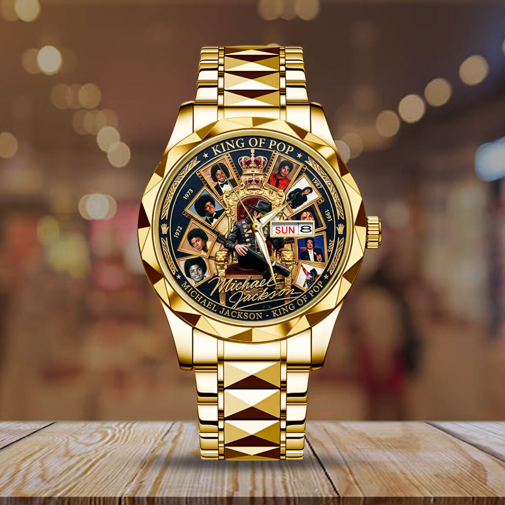 Michael Jackson Alloy Luxury Quartz Watch - TMTHU6122