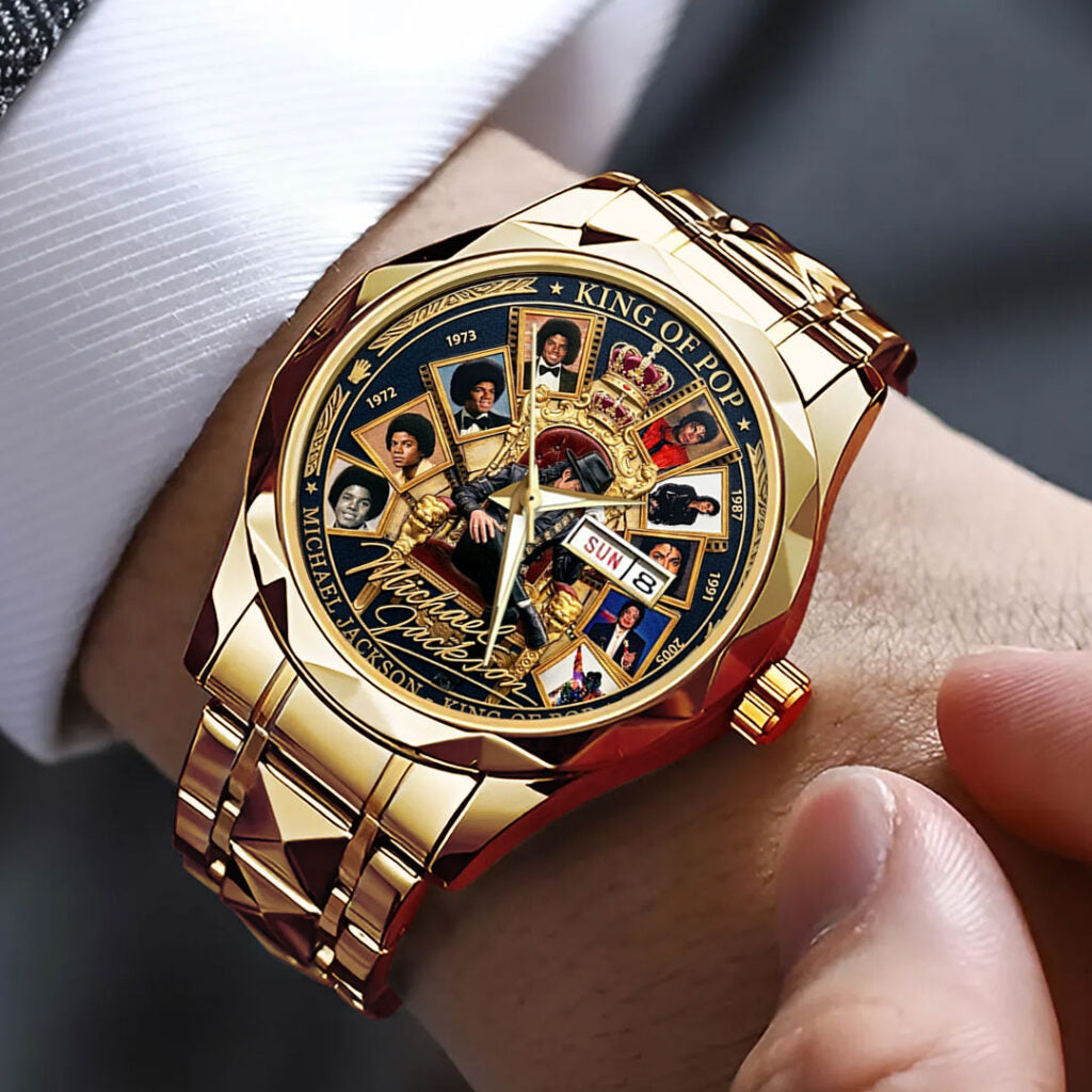 Michael Jackson Alloy Luxury Quartz Watch - TMTHU6122
