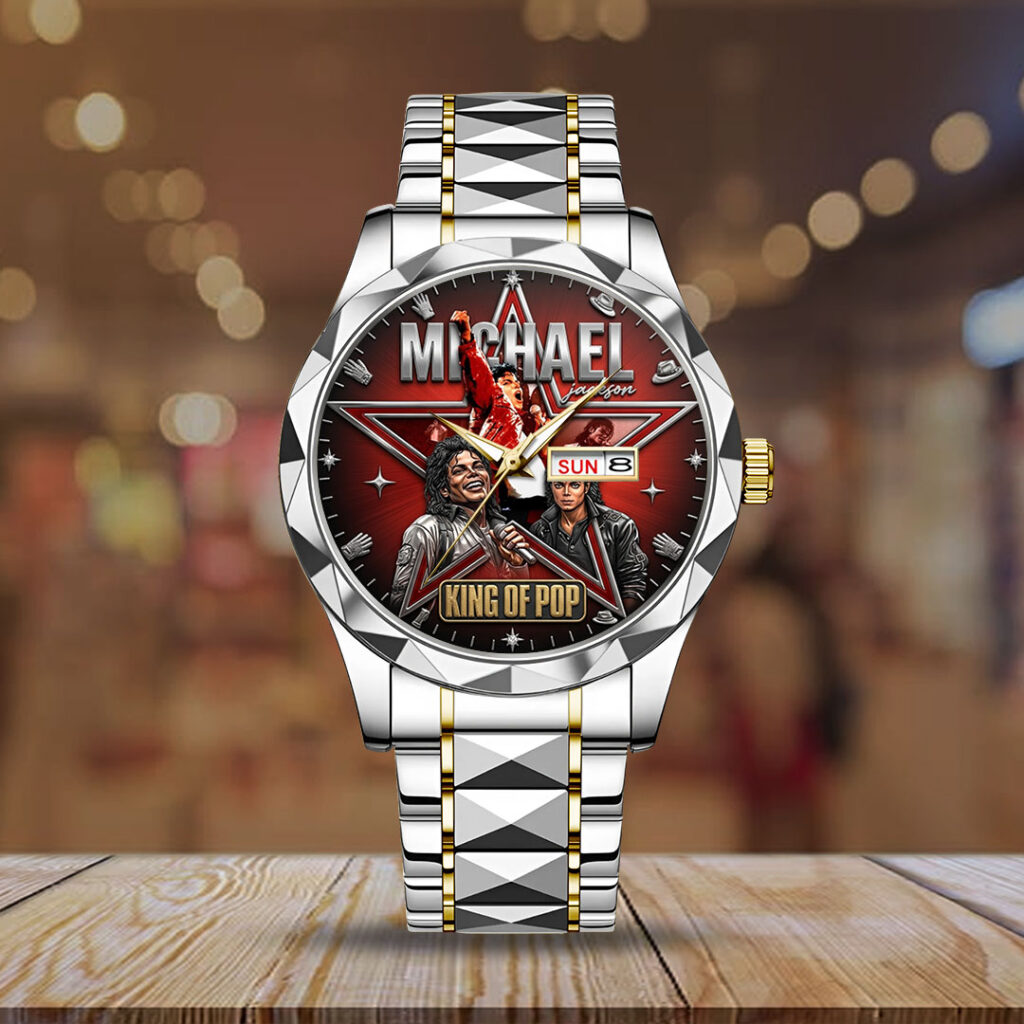 Michael Jackson Alloy Luxury Quartz Watch - TMTHU6480