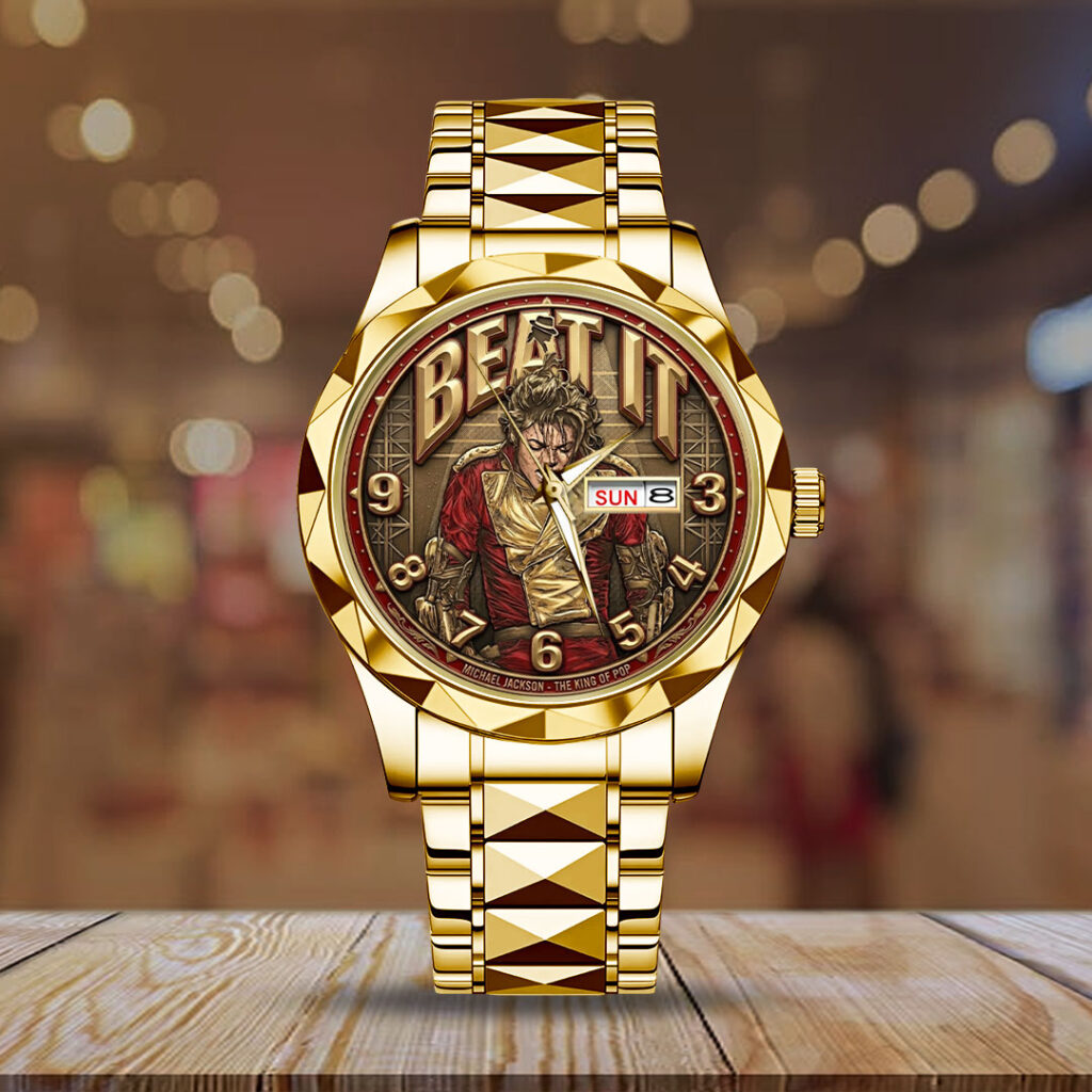 Michael Jackson Alloy Luxury Quartz Watch - TMTHU7098