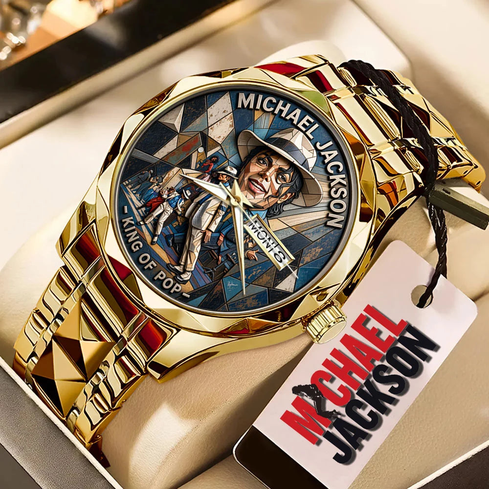 Michael Jackson Alloy Luxury Quartz Watch - TMTHU8800