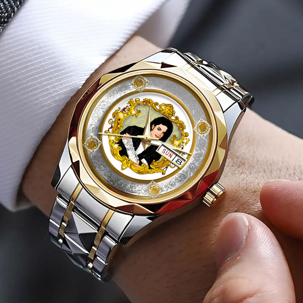 Michael Jackson Alloy Luxury Quartz Watch - HOATT15263