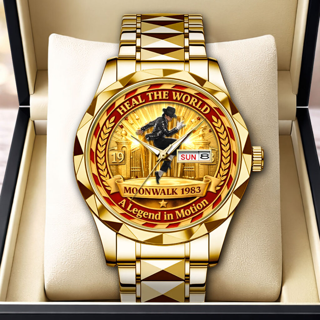 Michael Jackson Alloy Luxury Quartz Watch - HOATT17610