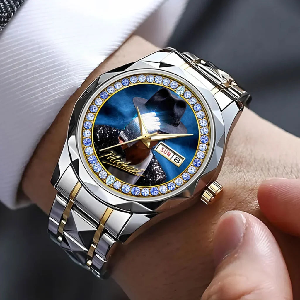 Michael Jackson Alloy Luxury Quartz Watch - HOATT20805