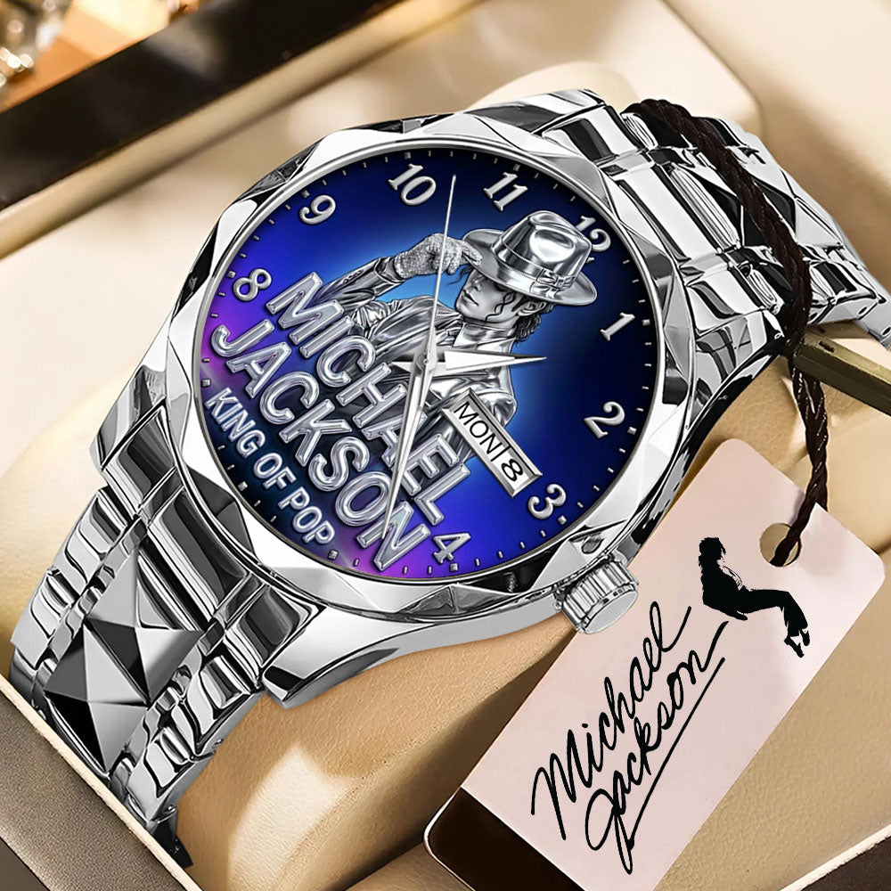 Michael Jackson Alloy Luxury Quartz Watch - TMTHU6855