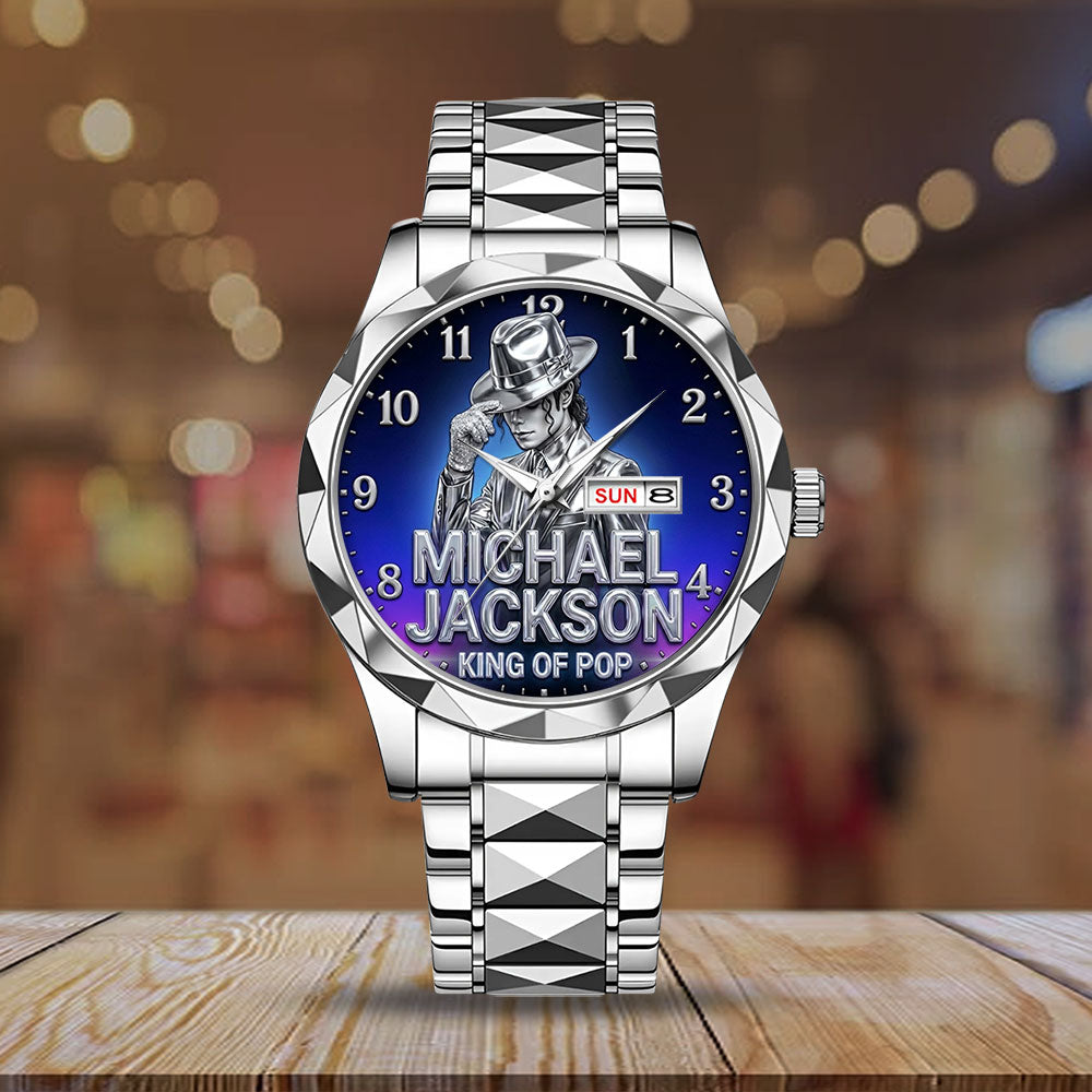 Michael Jackson Alloy Luxury Quartz Watch - TMTHU6855