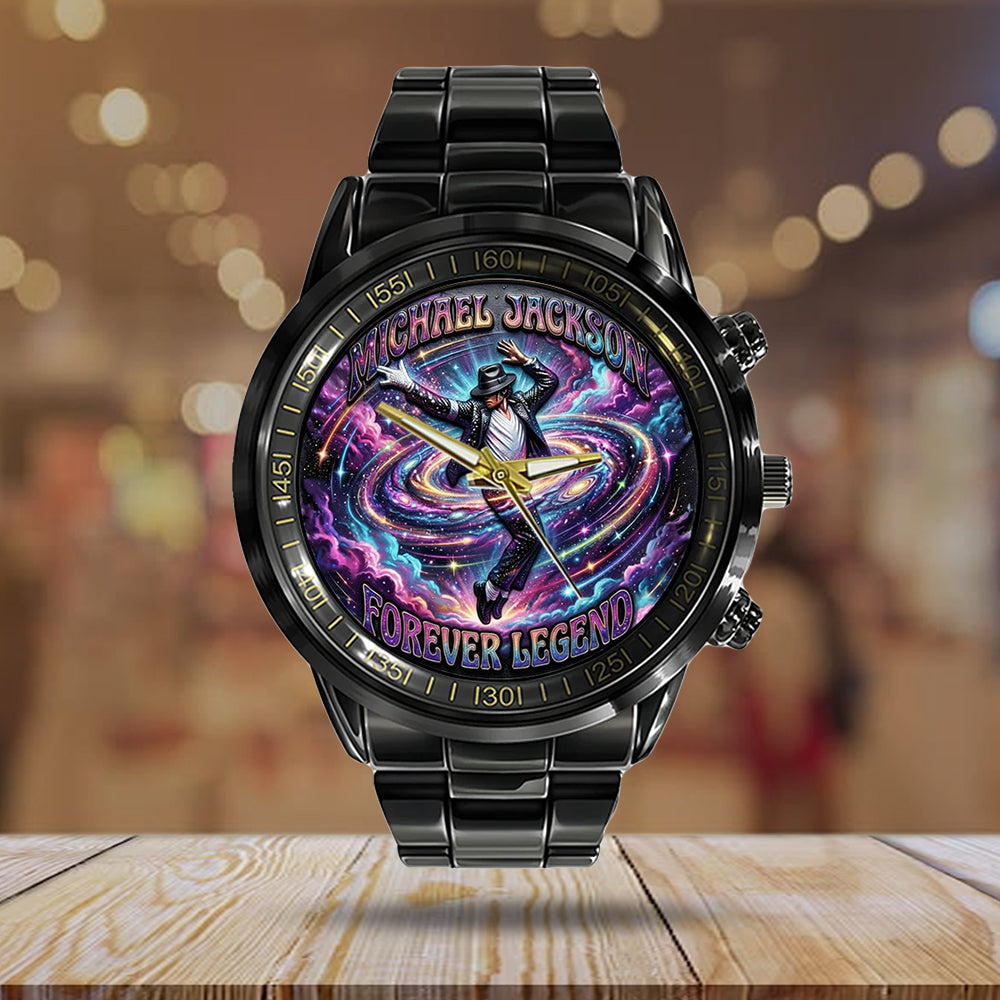 Michael Jackson Black Stainless Steel Watch - TMTHU7325