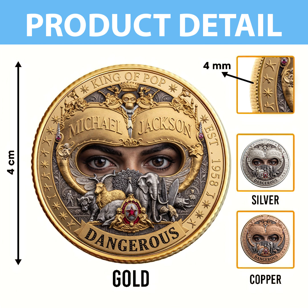 Michael Jackson Commemorative Coin – HOATT17632