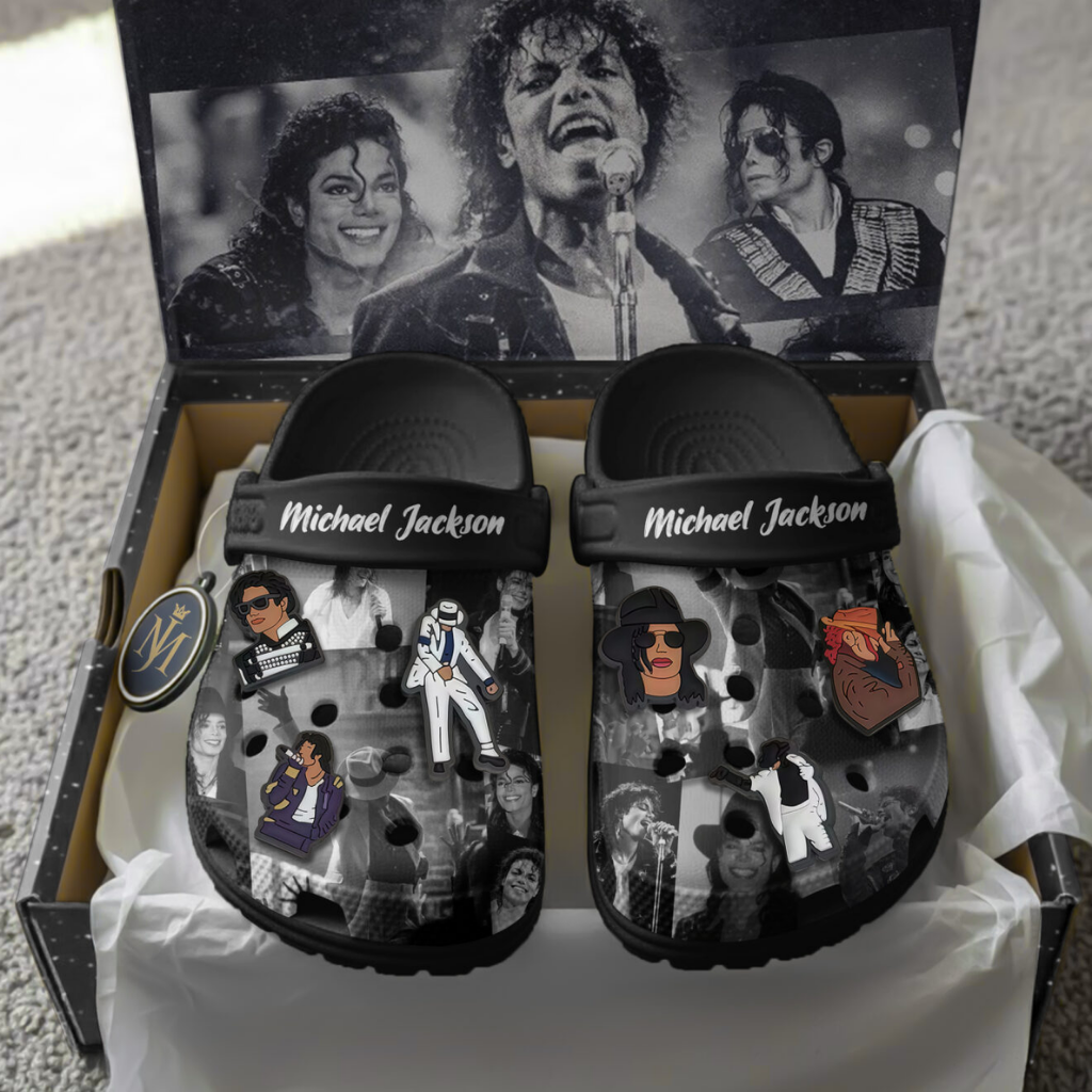 Michael Jackson Crocband Charms Crocs 2026