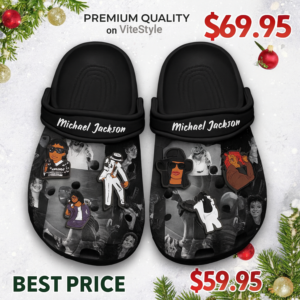 Michael Jackson Crocband Charms Crocs 2026