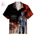 Michael Jackson HIStory Past Present and Future Book I Hawaiian Shirt