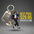 Michael Jackson Keychain