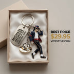 Michael Jackson Keychain
