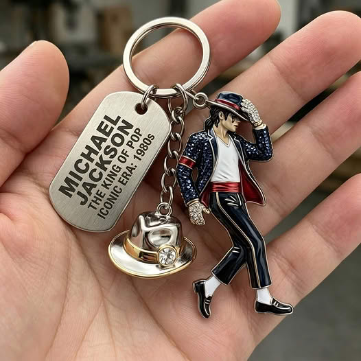 Michael Jackson Keychain
