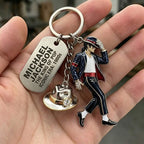Michael Jackson Keychain