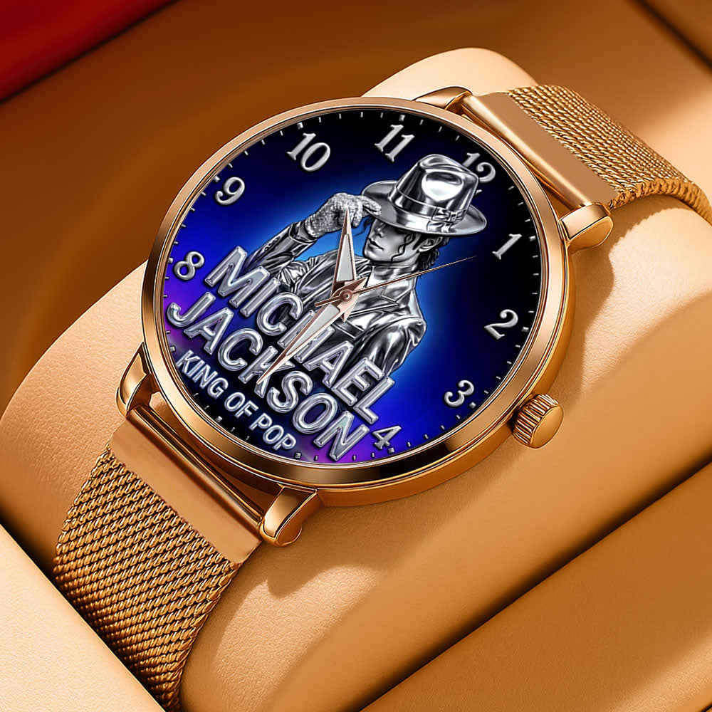 Michael Jackson Mesh Strap Quartz Watch - TMTHU7015