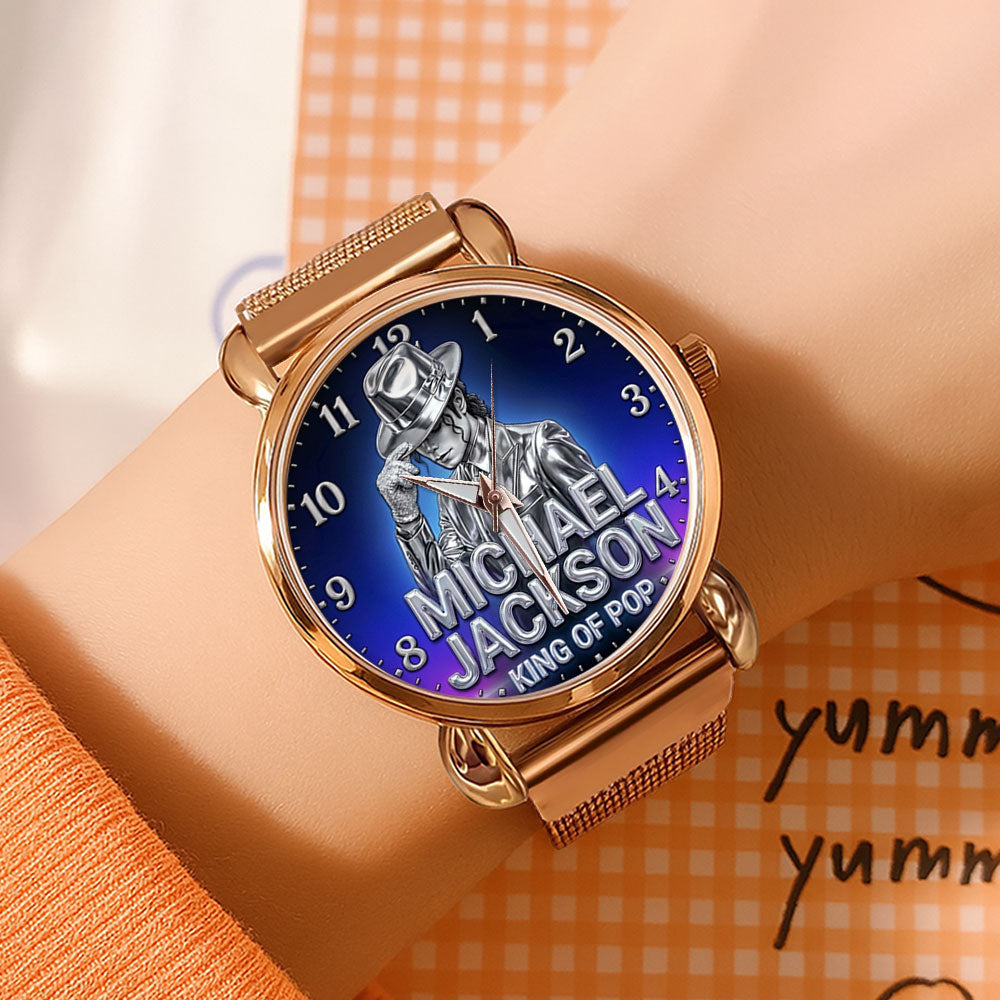 Michael Jackson Mesh Strap Quartz Watch - TMTHU7015