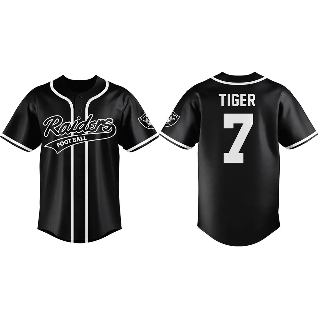 Michael Mayer Raiders Football Baseball Jersey