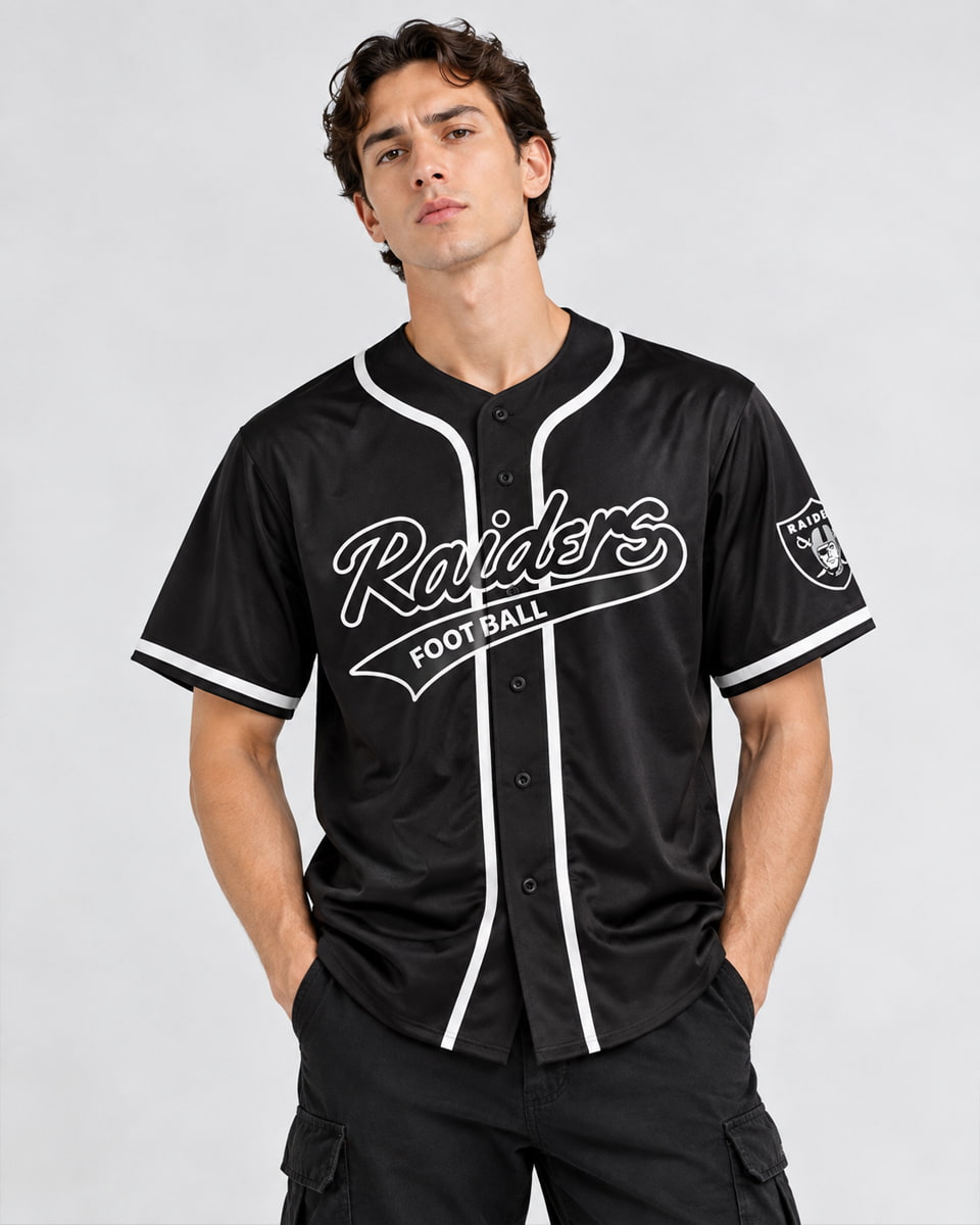 Michael Mayer Raiders Football Baseball Jersey