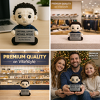 Michael Myers Crocheted Emotional Support Doll