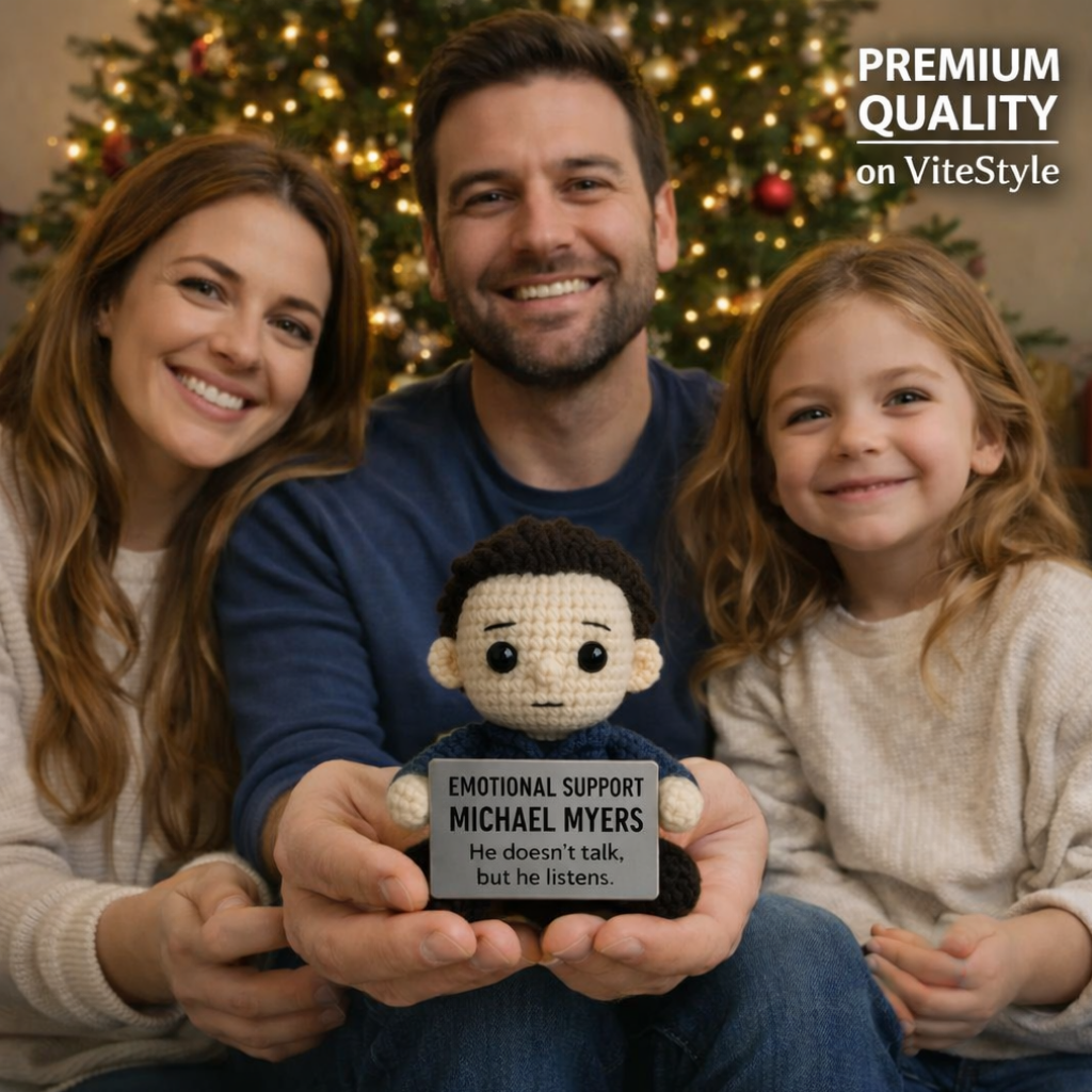 Michael Myers Crocheted Emotional Support Doll