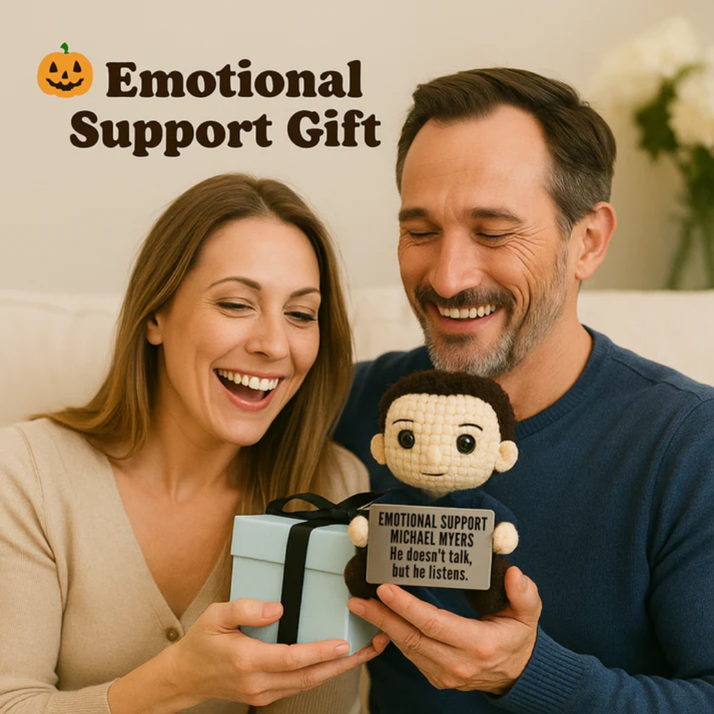 Michael Myers Crocheted Emotional Support Doll