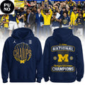 Michigan Wolverines 2026 NCAA Men's Basketball National Champions Hoodie T-Shirt