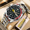 Michigan Wolverines Men's Basketball Alloy Luxury Quartz Watch - TMTHU5022