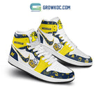 Michigan Wolverines Love Air Jordan 1 Shoes