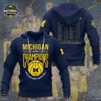 Michigan Wolverines 2026 Men’s Basketball National Champions 3D Apparel – GNE5997
