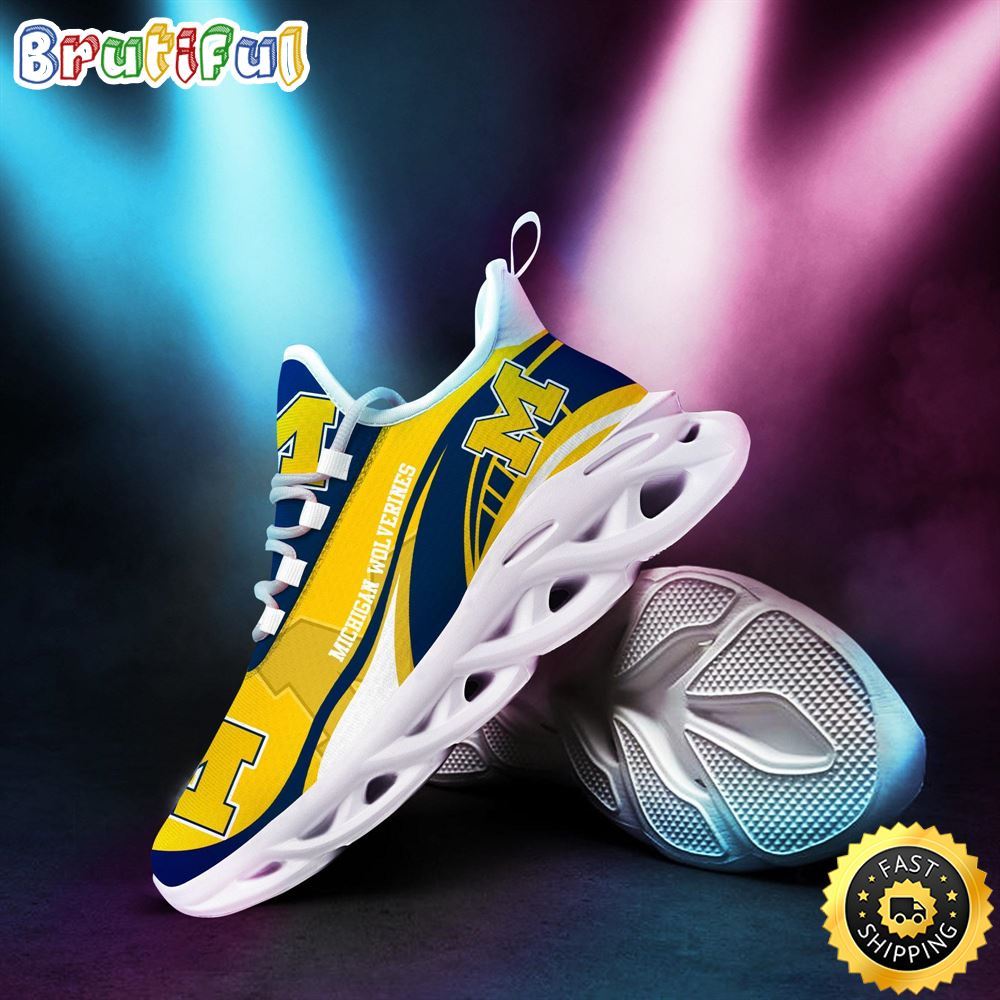 Michigan Wolverines Sneakers Max Soul Shoes Elevate Your Every Step