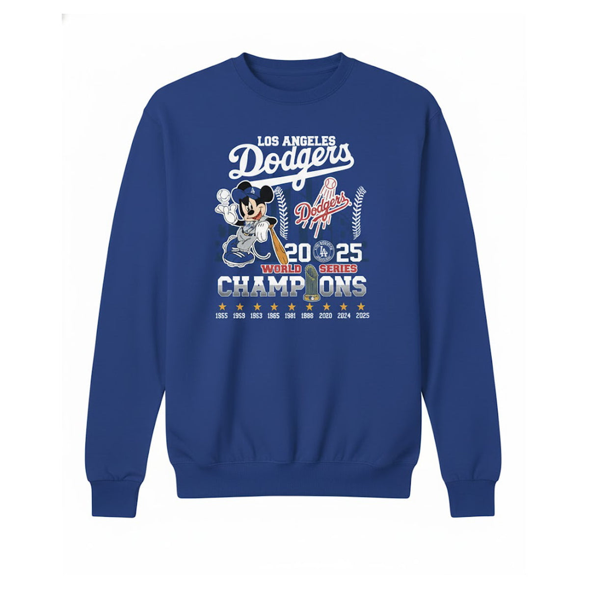 Mickey Dodgers 2025 World Series Champions Shirt