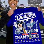 Mickey Dodgers 2025 World Series Champions Shirt