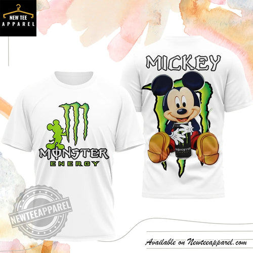 Mickey Mouse Monster Energy Shirt
