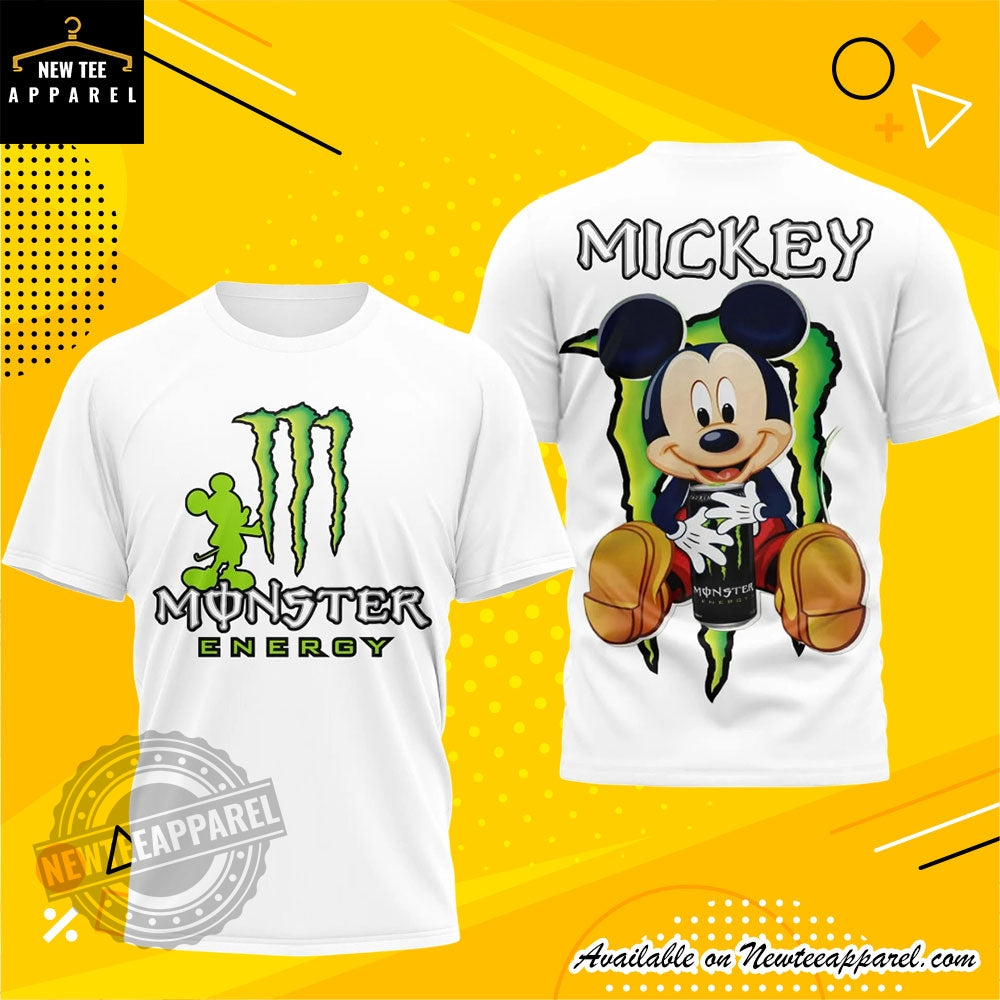 Mickey Mouse Monster Energy Shirt