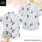 Mickey Mouse Nautical Hawaiian Shirt