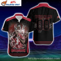 Midnight Mascot March – Personalized NFL Buccaneers Hawaiian Shirt