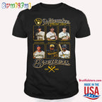 Milwaukee Brewers Starting Lineup Est 1969 T Shirt