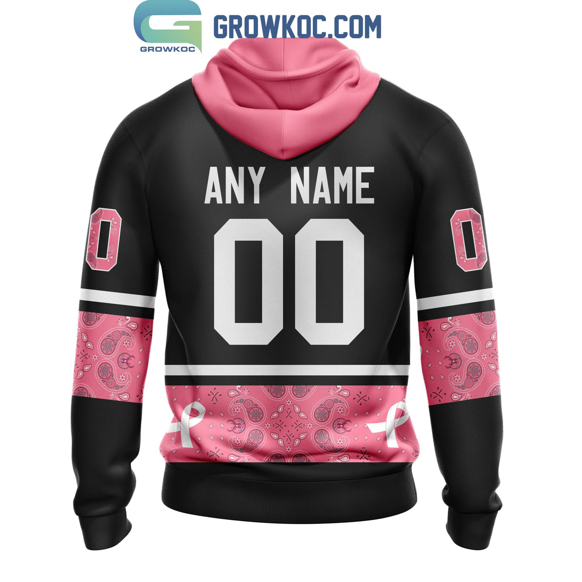 Milwaukee Bucks NBA Special Design Paisley Design We Wear Pink Breast Cancer Personalized Hoodie T Shirt