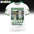 Milwaukee Bucks Starting 5 Basketball Shirt