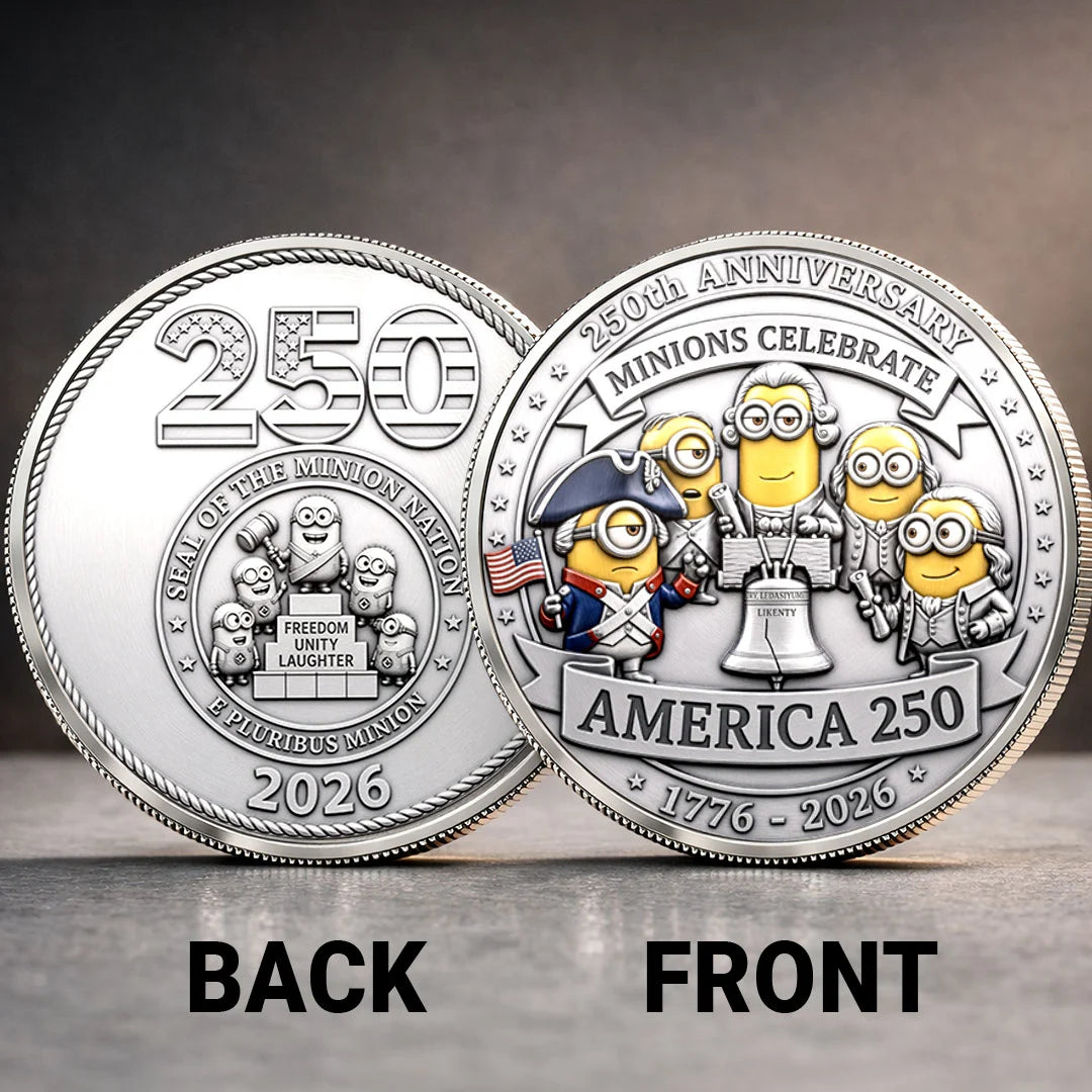 Minions & Monsters x America250 Commemorative Coin – TANTN25114