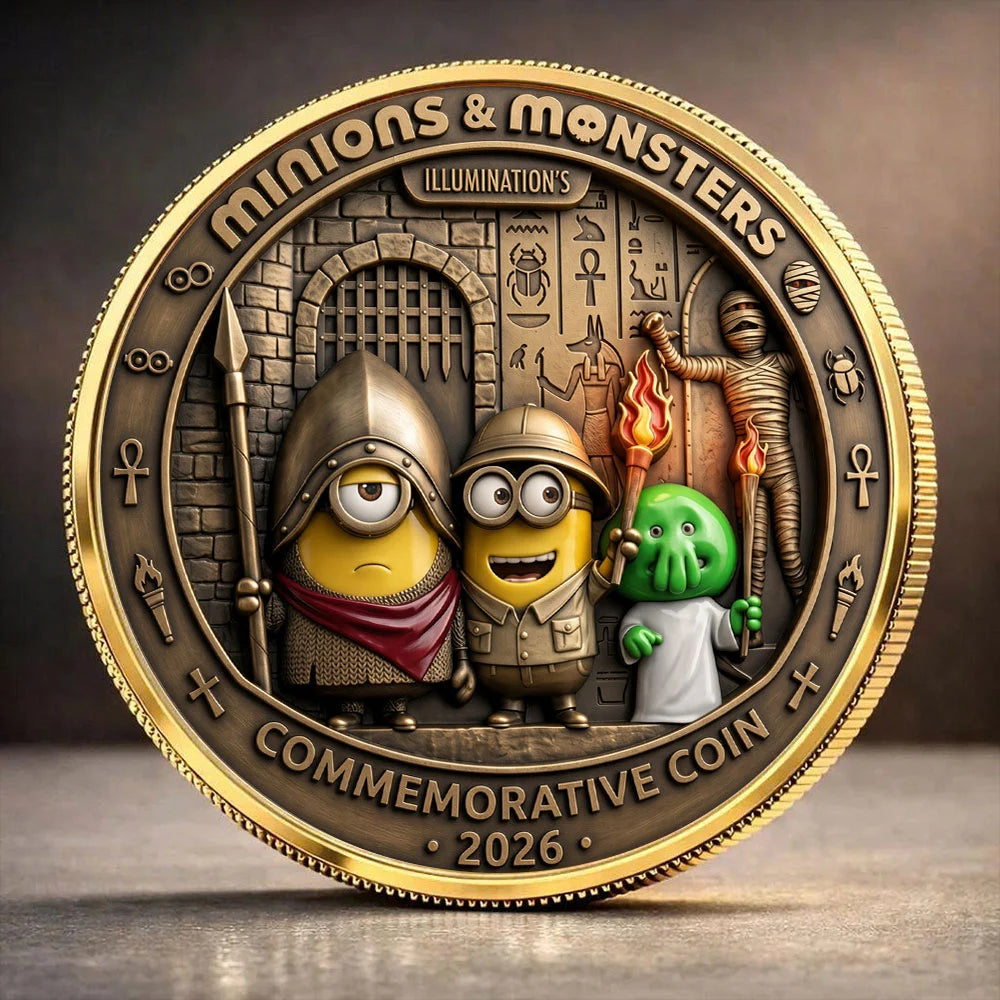 Minions & Monsters 2026 Commemorative Coin – TANTN25057