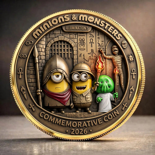 Minions & Monsters 2026 Commemorative Coin – TANTN25057